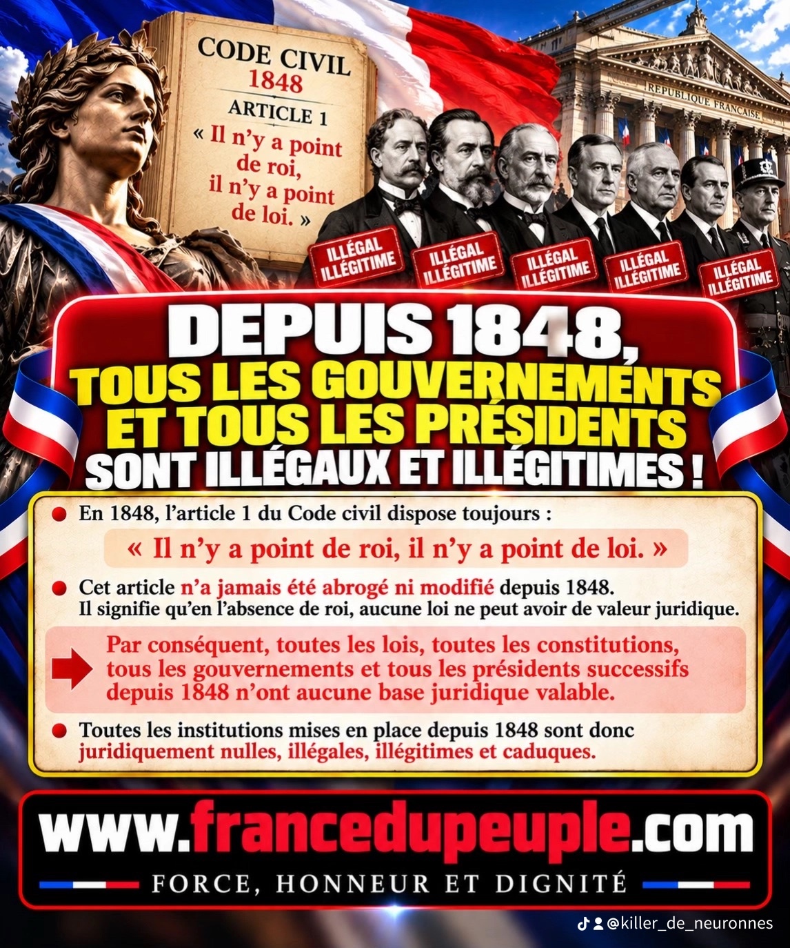 Aperçu : Code civil de 1848 — article 1