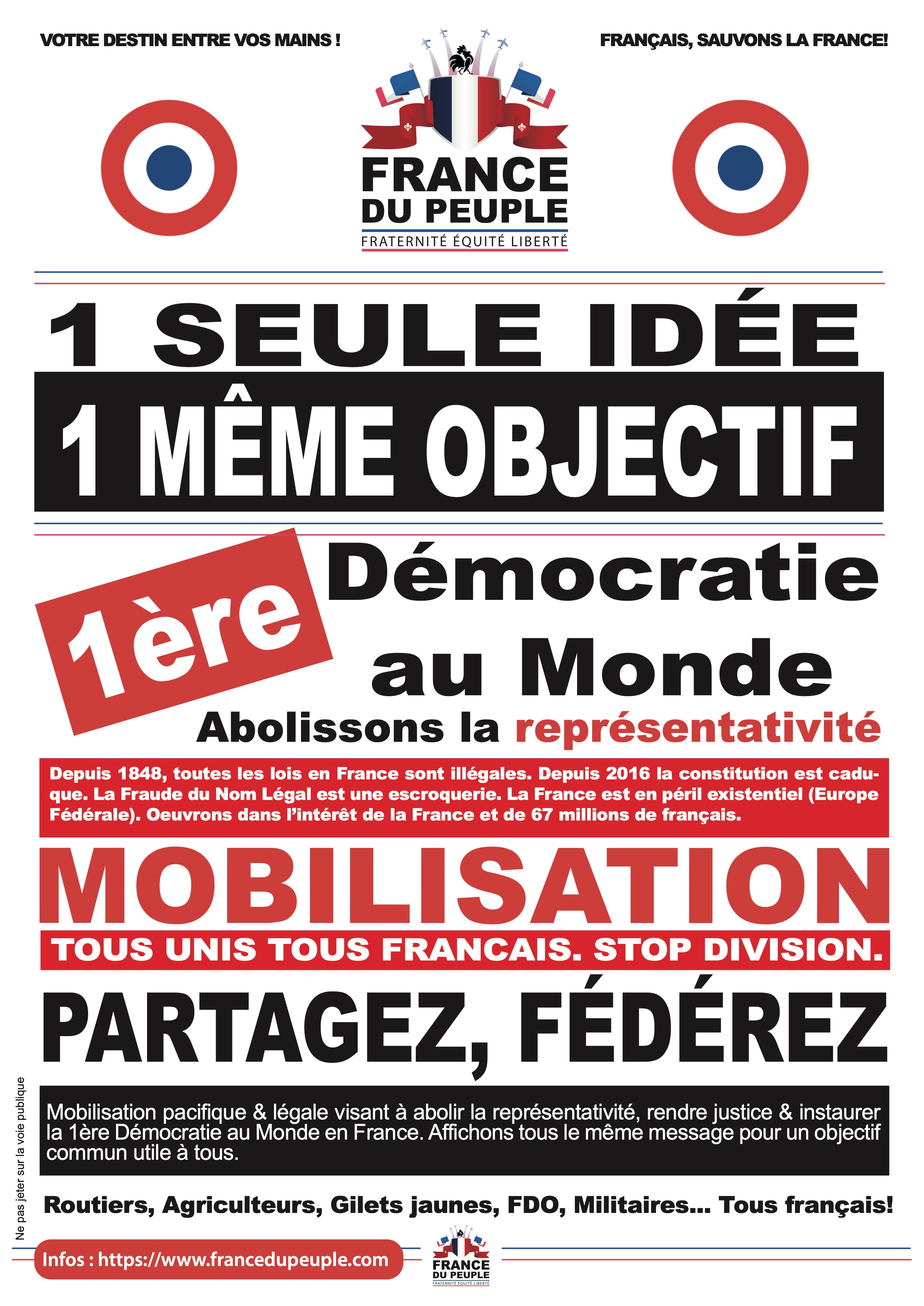 Affiche 1seuleidee