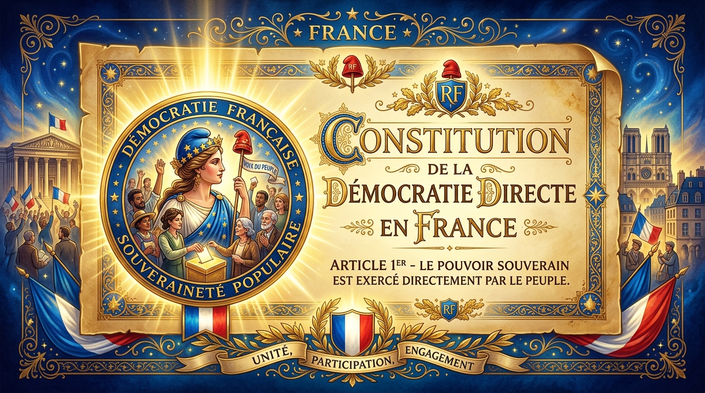 Constitution de la Démocratie Directe en France