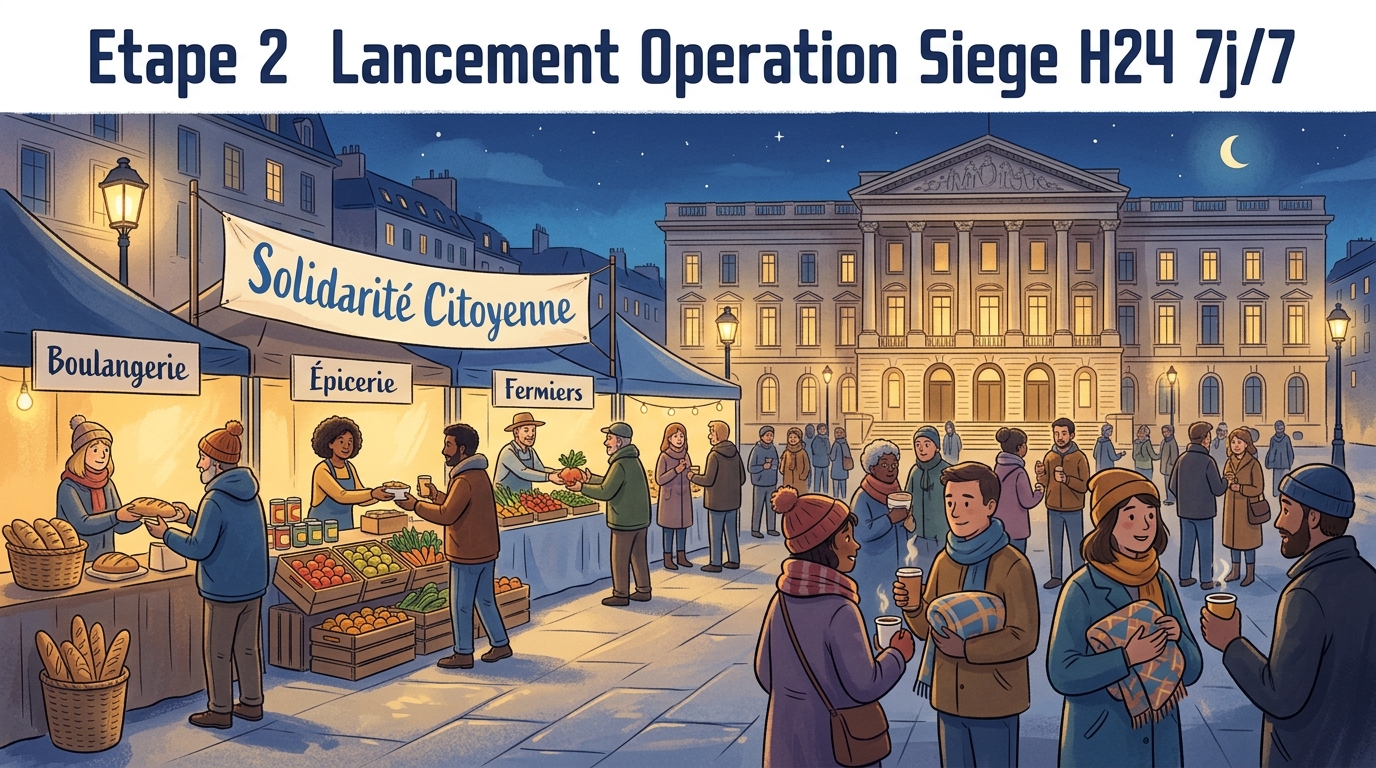 Étape 2 : Lancement de l'Opération Siège