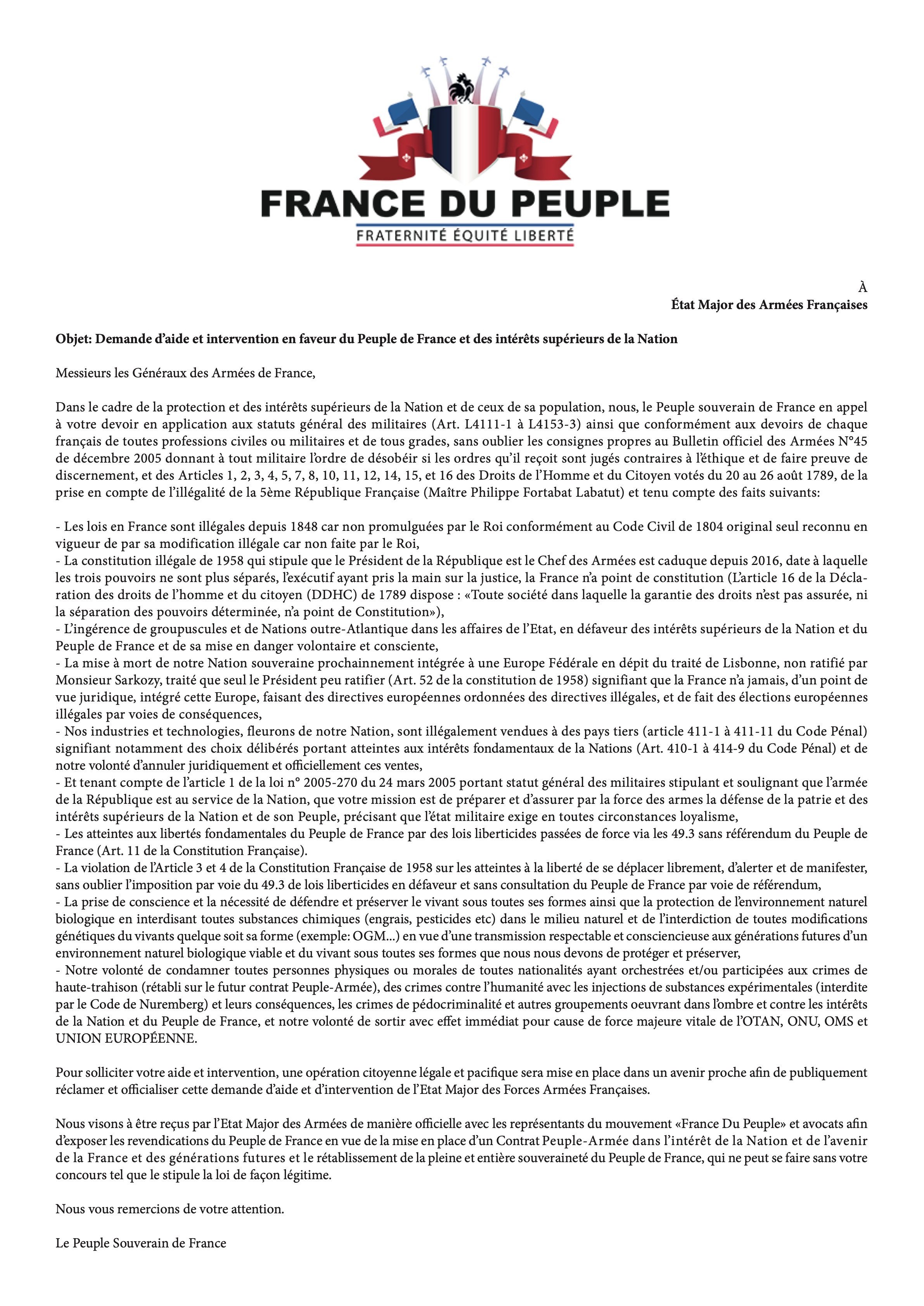 lettre FDP officielle JS